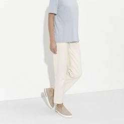 Birkenstock Women's Oswego Canvas/Suede - Sandcastle (Narrow Width) 12 Birkenstock Women's Oswego Canvas/Suede - Sandcastle (Narrow Width) -Birkenstock 1019162 f look f 01676.1654536361