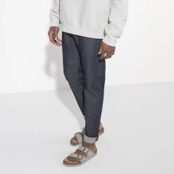 Birkenstock Arizona Soft Footbed Nubuck Leather - Dove Gray (Narrow Width) -Birkenstock 1020973 f look m 24236.1636057349