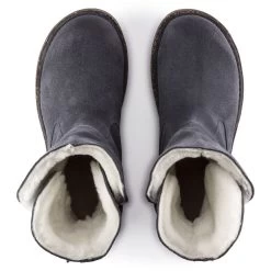 Birkenstock Women's Uppsala Shearling - Graphite (Regular Width) -Birkenstock 1021084 top 43796.1665765642