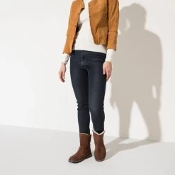 Birkenstock Women's Uppsala Shearling - Espresso (Regular Width) -Birkenstock 1021098 f look f 1 59429.1635958986