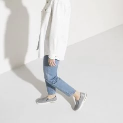 Birkenstock Women's Oswego - Gray (Narrow Width) -Birkenstock 1021312 f look f 14588.1646433360