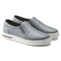 Birkenstock Women's Oswego - Gray (Narrow Width) -Birkenstock 1021312 pair 53996.1645046380