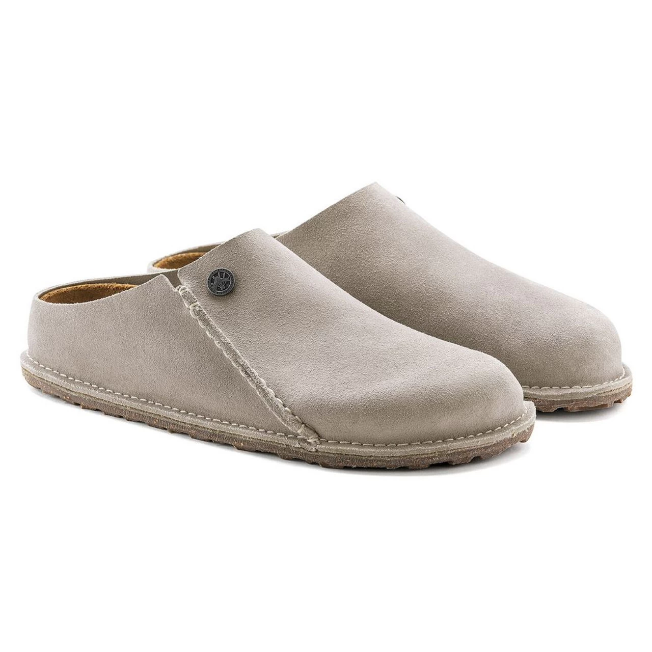 Birkenstock Zermatt Suede Leather - Stone Coin (Narrow Width) 3 Birkenstock Zermatt Suede Leather - Stone Coin (Narrow Width) - Image 3