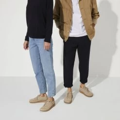 Birkenstock Women's Honnef Light Suede Leather - Sandcastle (Narrow Width) -Birkenstock 1022365 detail 7 09446.1673557229