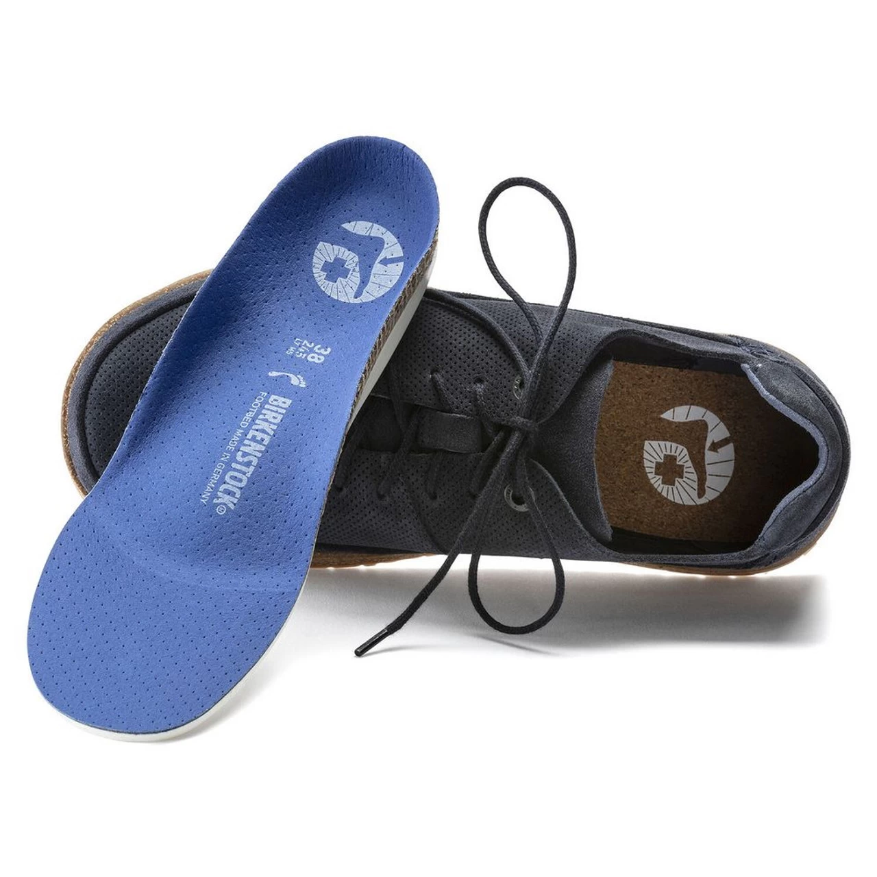 Birkenstock Women's Honnef Light Suede Leather - Midnight (Narrow Width) 7 Birkenstock Women's Honnef Light Suede Leather - Midnight (Narrow Width) - Image 7