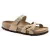 Birkenstock Women's Franca Soft Footbed Nubuck Leather - Sandcastle (Narrow Width)