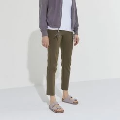 Birkenstock Arizona Soft Footbed Nubuck Leather - Yomo Lilac (Narrow Width) -Birkenstock 1023382 f look f 29377.1658165050