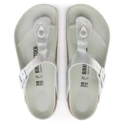 Birkenstock Women's Gizeh Vegan Microfiber - Iridescent Matcha -Birkenstock 1023996 top 72938.1697481895