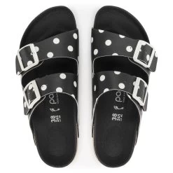 Birkenstock Papillio Women's Arizona Platform Vegan Birko-Flor - Black White Dots (Narrow Width) 11 Birkenstock Papillio Women's Arizona Platform Vegan Birko-Flor - Black White Dots (Narrow Width) -Birkenstock 1024598 top 05973.1683309127