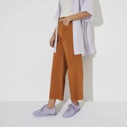 Birkenstock Women's Bend Low Suede Embossed - Purple Fog(Narrow Width) -Birkenstock 1024670 f look f 58411.1673892456