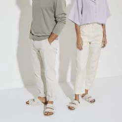 Birkenstock Women's Uji Nubuck/Suede Leather - Antique White (Narrow Width) -Birkenstock 1024800 detail 7 27287.1691078745