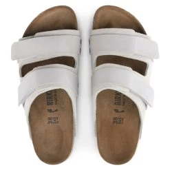 Birkenstock Women's Uji Nubuck/Suede Leather - Antique White (Narrow Width) -Birkenstock 1024800 top 52720.1691078733