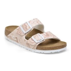 Birkenstock Women's Arizona Birko-Flor - New Beige (Narrow Width)