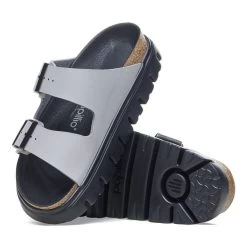 Birkenstock Women's Arizona Chunky Birko-Flor - Stone Coin (Narrow Width) 10 Birkenstock Women's Arizona Chunky Birko-Flor - Stone Coin (Narrow Width) -Birkenstock 1026879 sole 12011.1709153283