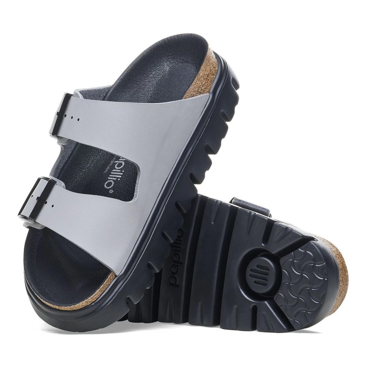 Birkenstock Women's Arizona Chunky Birko-Flor - Stone Coin (Narrow Width) 4 Birkenstock Women's Arizona Chunky Birko-Flor - Stone Coin (Narrow Width) - Image 4