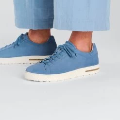 Birkenstock Bend Low Suede - Elemental Blue (Regular Width) -Birkenstock 1027280 f closeup m 39767.1709224231