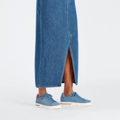 Birkenstock Bend Low Suede - Elemental Blue (Regular Width) -Birkenstock 1027280 f look f 49628.1709224230