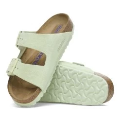 Birkenstock Arizona Soft Footbed Suede Leather - Faded Lime (Narrow Width) 8 Birkenstock Arizona Soft Footbed Suede Leather - Faded Lime (Narrow Width) -Birkenstock 1027662 sole 77030.1713301324