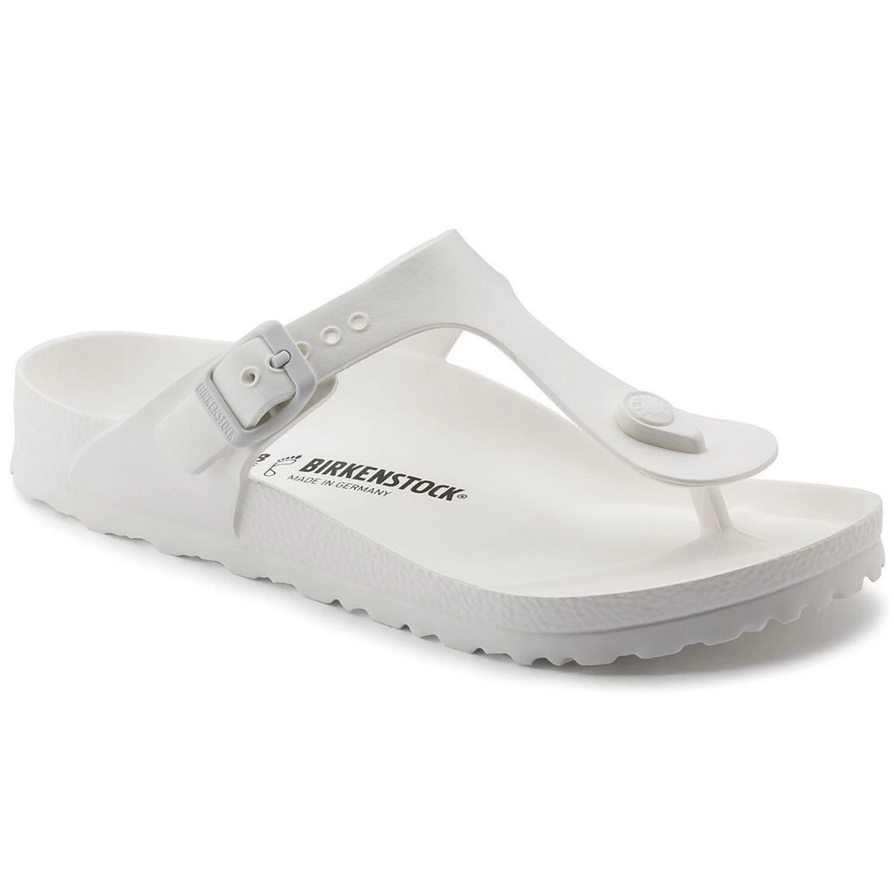 Birkenstock Women's Gizeh EVA - White (Narrow Width) 1 Birkenstock Women's Gizeh EVA - White (Narrow Width)