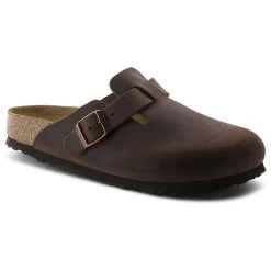 Birkenstock Boston Soft Footbed - Habana (Narrow Width)