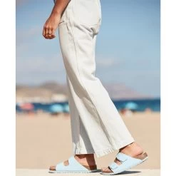 Birkenstock Women's Arizona Vegan Birko-Flor - Sky (Narrow Width) -Birkenstock 2 37109.1654281629