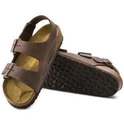 Birkenstock Men's Milano Oiled Leather - Habana (Regular Width) -Birkenstock 2 62170.1559234608