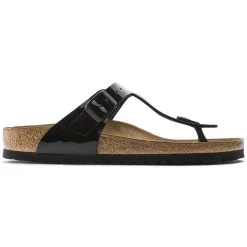 Birkenstock Women's Gizeh Birko-Flor - Black Patent (Regular Width) 11 Birkenstock Women's Gizeh Birko-Flor - Black Patent (Regular Width) -Birkenstock 7 34143.1558553556