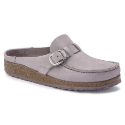 Birkenstock Women's Buckley Nubuck Leather - Yomo Lilac (Narrow Width)