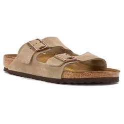 Birkenstock Arizona - Taupe Suede (Regular Width)
