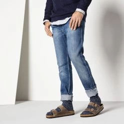 Birkenstock Arizona Soft Footbed Oiled Leather - Tobacco (Regular Width) -Birkenstock Birkenstock Arizona Tobacco Lifestyle 1 02060.1532107237