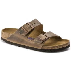 Birkenstock Arizona Soft Footbed Oiled Leather - Tobacco (Regular Width)