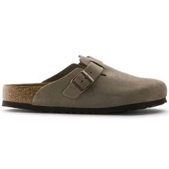 Birkenstock -Birkenstock Birkenstock Boston SFB Taupe Suede Profile1 29956.1535038797.1280.1280 46975.1686690155
