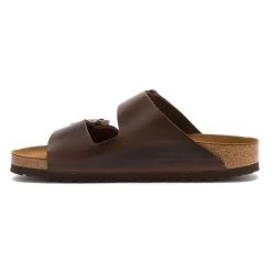 Birkenstock Arizona Soft Footbed Smooth Leather - Brown Amalfi(Regular Width) -Birkenstock C 09998.1532111681