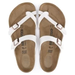 Birkenstock Women's Mayari Birko-Flor - White (Regular Width) 8 Birkenstock Women's Mayari Birko-Flor - White (Regular Width) -Birkenstock C 94212.1595022653