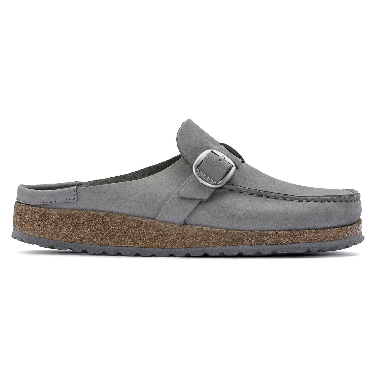 Birkenstock Women's Buckley Nubuck Leather - Dove Gray (Narrow Width) 2 Birkenstock Women's Buckley Nubuck Leather - Dove Gray (Narrow Width) - Image 2