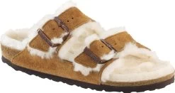 Birkenstock Arizona Shearling Lined -Birkenstock birkenstock arizona shearling lined mink natural suede 1001135 77322.1645837498