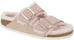 Birkenstock Arizona Shearling Lined -Birkenstock birkenstock unisex arizona shearling lined light rose natural suede 1020389 49668.1645837498