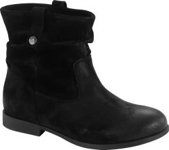 Birkenstock -Birkenstock birkenstock women sarnia black waxed suede 1001333 66929.1645632827