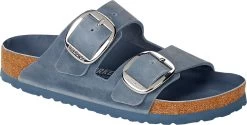 Birkenstock Women's Arizona Big Buckle -Birkenstock birkenstock womens arizona big buckle dusty blue oiled leather 1022325 84278.1645836298