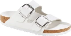 Birkenstock Women's Arizona Big Buckle -Birkenstock birkenstock womens arizona big buckle white leather 1021583 18773.1645836299