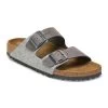 Birkenstock Women's Arizona Wool Felt / Suede Leather - Light Gray (Narrow Width)