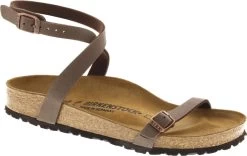 Birkenstock Women's Daloa -Birkenstock birkenstock womens daloa mocca birko flor 1006254 46234.1645636973