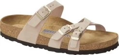 Birkenstock Women's Franca Soft Footbed -Birkenstock birkenstock womens franca soft footbed sandcastle nubuck 1022956 1022973 87690.1646945259