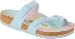 Birkenstock Women's Mayari Vegan -Birkenstock birkenstock womens mayari vegan ombre finished sky birkibuc 1021202 07668.1657899282