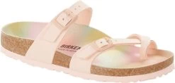 Birkenstock Women's Mayari Vegan -Birkenstock birkenstock womens mayari vegan ombre light rose birkibuc 1022630 52298.1657899282