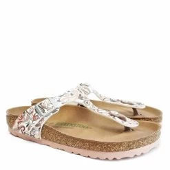 Birkenstock Women's Gizeh Vegan Birko-Flor - Paisley Rose (Regular Width) -Birkenstock image thumb 67120.1659555147