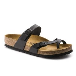 Birkenstock Women's Mayari Birko-Flor - Black (Regular Width)